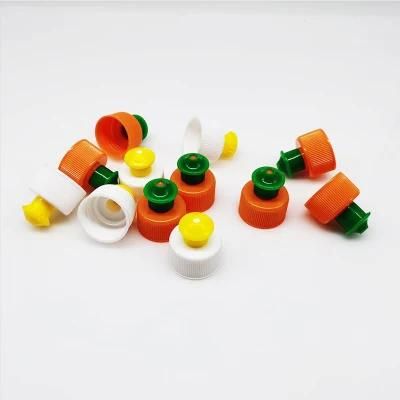 28mm Pull Push Plastic Top Cap for Plastic Bottle