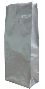 1kg Unprinted Side Gusset Coffee Packaging Bag with Valve