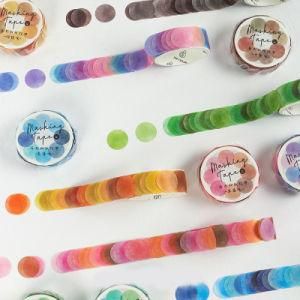 Colorful DOT Stickers in Roll for Handbook DIY Decoration