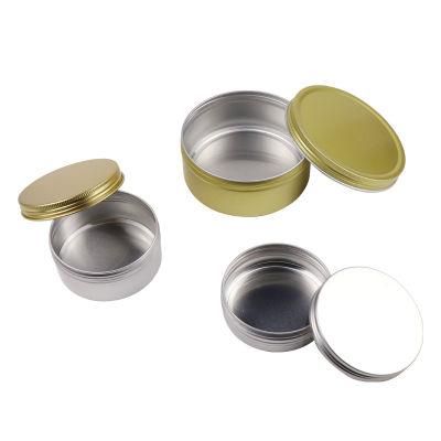 Hot Selling Round Manufacturer 60g Aluminium Empty Cosmetic Cream Jar