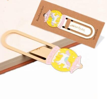 Lovely Creative Custom Logo Soft PVC Cartoon Bookmark