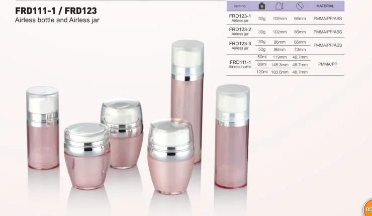 Airless Cream Jar PMMA PP 30ml Acrylic Jar