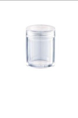 Pj 3G Double Wall PS Jar Refillable Plastic Packing Wholesale Screw Cap Cosmetic Bottles Cream Box