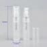 Clear 2ml Plastic Spray Bottle Empty Serum Medicine Vials Crimp Neck Portable Atomizer Bottle