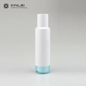 20ml as/ABS Round Airless Bottle with Blue Bottom