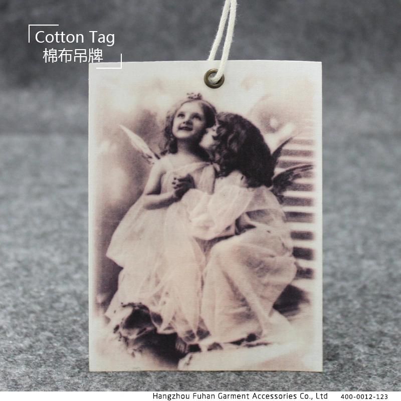 High-End Classic Cotton Hang Tag for Garments