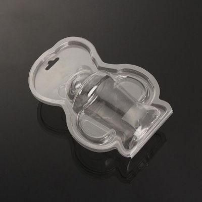 China Custom Pet/PVC Transparent Disposable Clamshell Plastic Feeder Packing