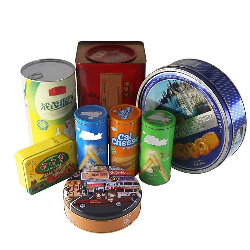 Metal Cans Factory Supply Best Quality Smart Bud Cans with Clear Tubes&Labels