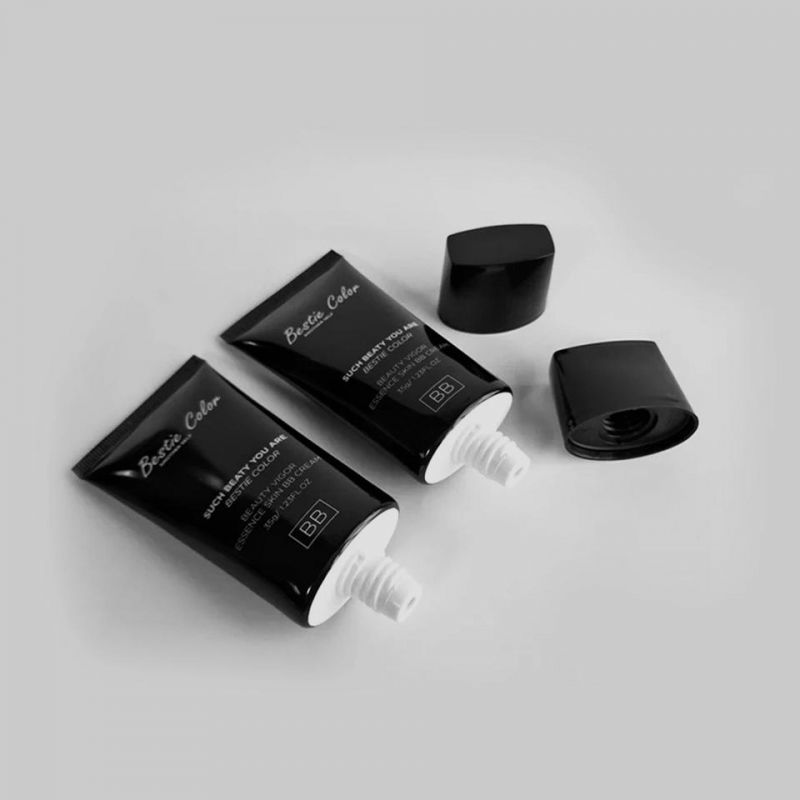 Clear Small Plastic Tube Packaging for Body Gel, Shampoo and Conditioner