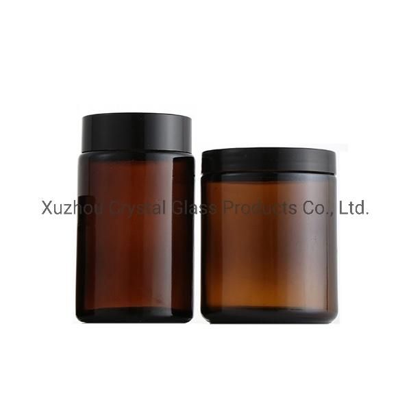 Glass Container Jars and Cosmetic Packaging for Cream