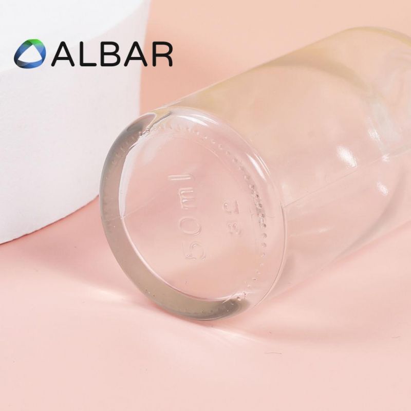 Metal Roll on Ball Round Screw Cap Twist Cap Glass Bottles for Serum Liquid Lotion