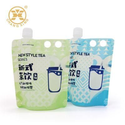 China Eco-Friendly Hot Sale Printed Fruit Detergent Plastic Stand up Pouch with Spout
