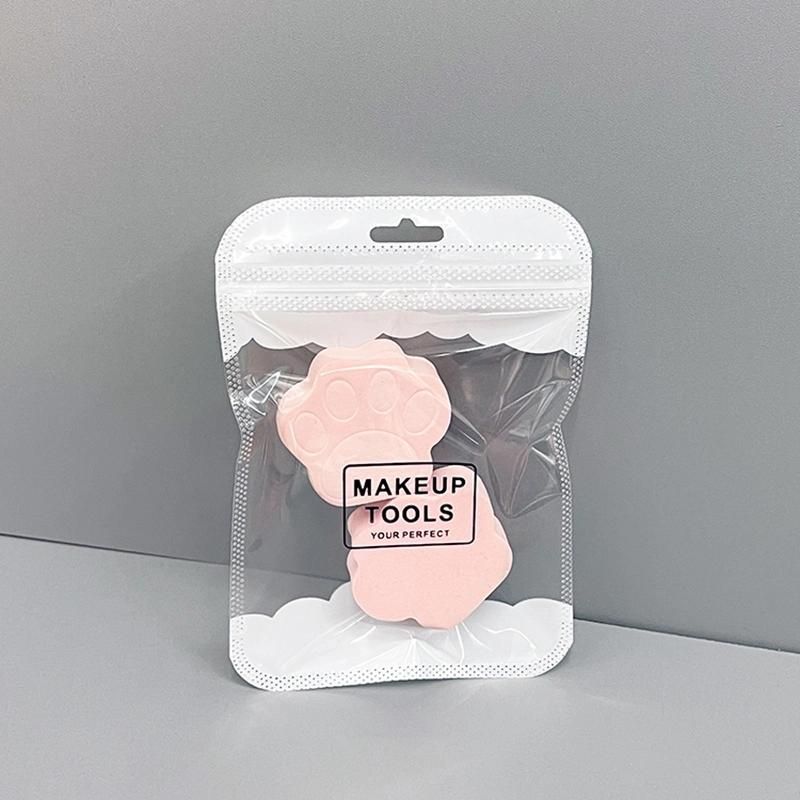 Makeup Tools Transparent White Plastic Packaging Pouch Zipper Bags