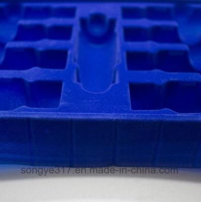 Custom PVC Flocking PP Flocking PS Flocking Blister Packaging Tray