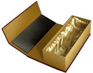 Top Grade Golden Colour Wine Gift Box with Insert (YY--B0238)