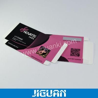Professional Design E-Liquid Holographic Paper Package Box
