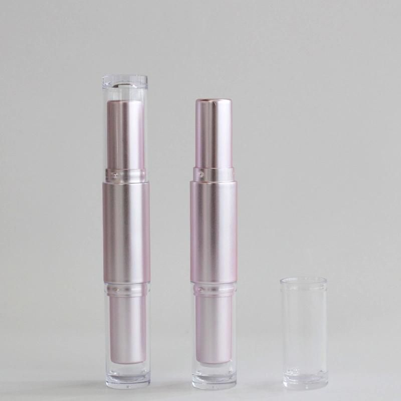 White Dual Lipstick Tube Lip Balm Container Cosmetic Tube Packaging