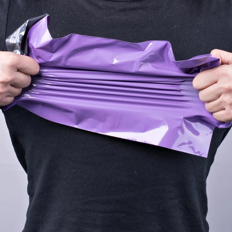 [Sinfoo] 7.5X10.5" Purple Courier Poly Mailing Bag (B. 24221PU)