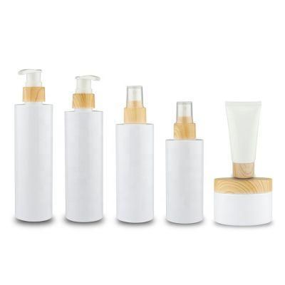 Cylinder Plastic Bottle for Lotion Pump