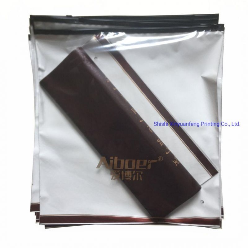 Zipper Bag for Clothing Packaging Bags CPE Plastic Bag Poly Bag Manufacturer