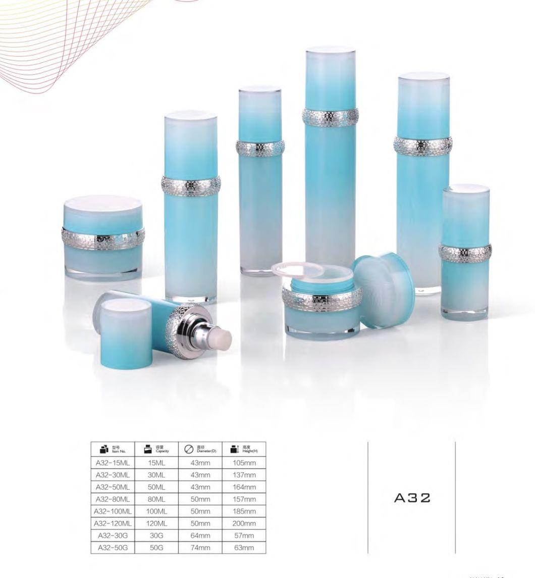 Cosmetic Empty Packaging Tubes Hot Sale Beautiful Cosmetic Packaging Spray Pump Bottles Have Stock