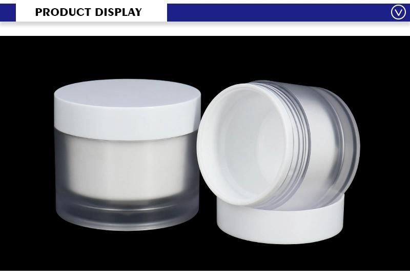 Premium Quality 50g 100g Frosted Cosmetic Cream Jar