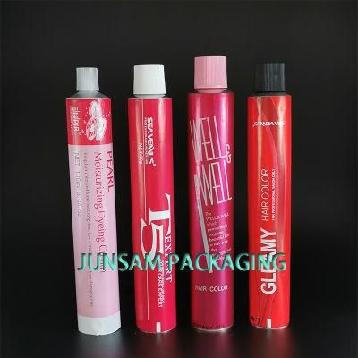 Squeezable Aluminium Tube Cosmetic Packaging Container Offset Printing Manufacturer Price