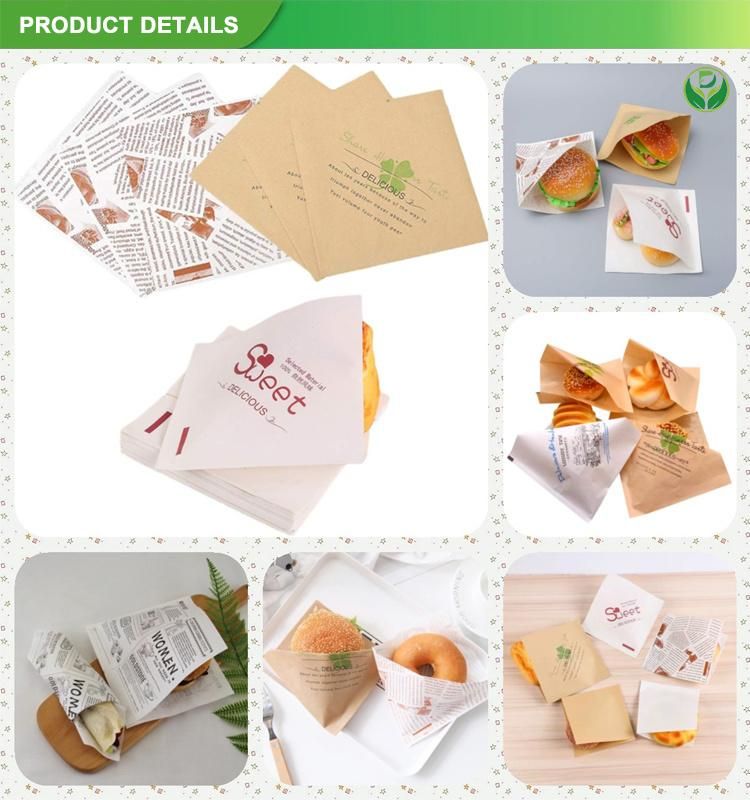 Packaging Mini Papers Paper Kraft Rotisserie to Gos Bag