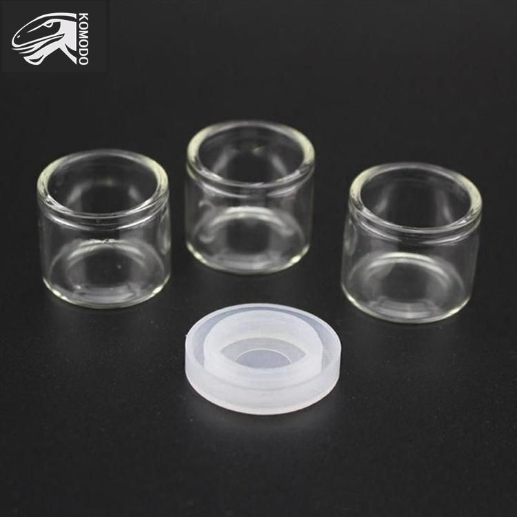 China Supplier Food Grade Latest 6ml Clear Glass Jar