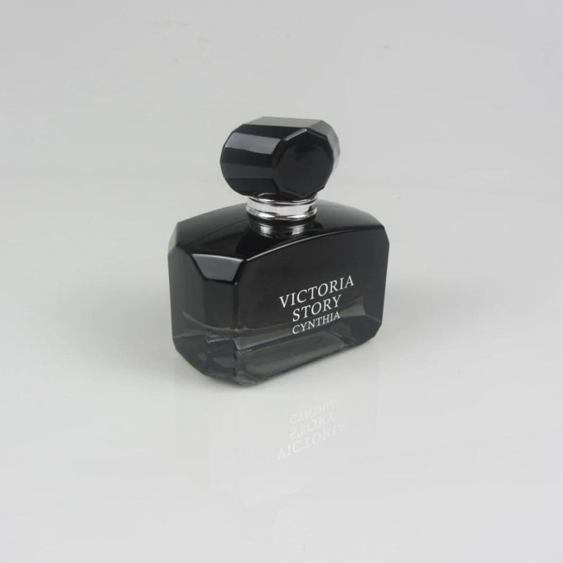 Colorful Luxury Empty Square Glass Perfume Spray Bottle