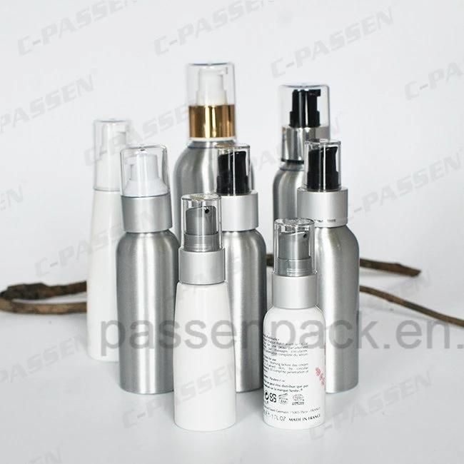 Environmental Recycled Spray Aluminum Bottle Cosmetic Packaging