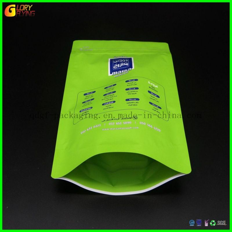 Nut Plastic Zipper Bag, Transparent Window Plastic Bag