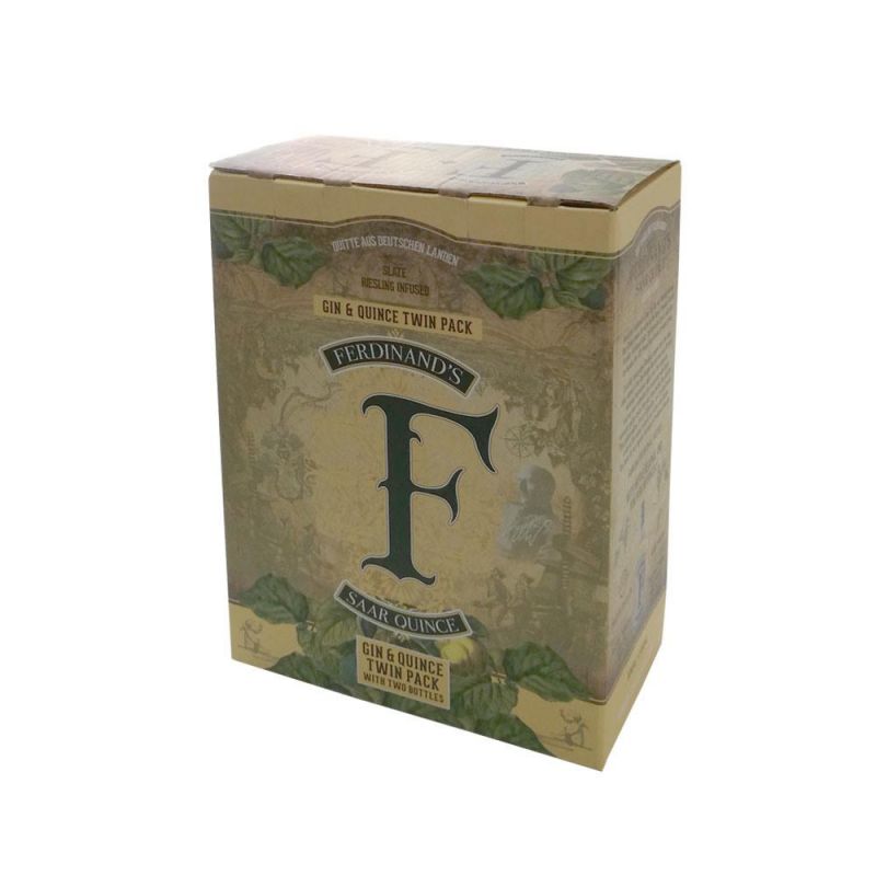 Custom Packaging Paper Packing Wine Box for 2 Bottles