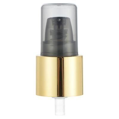 Silver 18/400 20/400 Serum Treatment Pump for Skincare Cosmetics Bottles