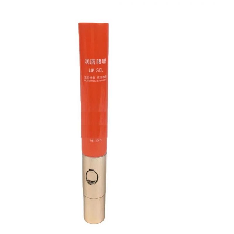 Vibrating Massage Applicator Lipgloss Lip Gel Ceramic Plastic Cosmetic Tube