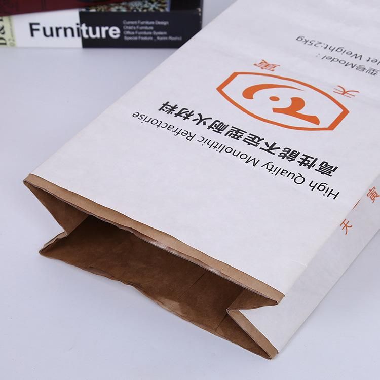 Customized Kraft Paper Bag with Square Bottom and Open Multilayer Paper Bag