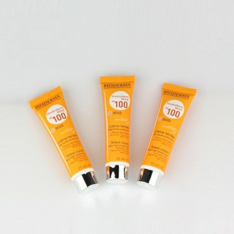 PE Cosmetic Plastic Round Tube Surface Bb Cream Hand Cream Essence Tubes