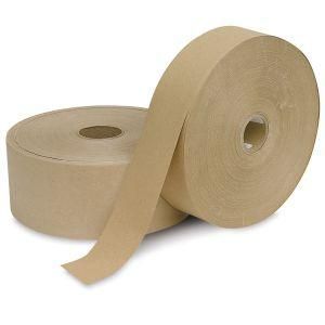 Uniquetape Custom Eco Biodegradable Heavy Duty Packingreinforced Water Paper Parcel Logo Kraft Brown Packing Tape