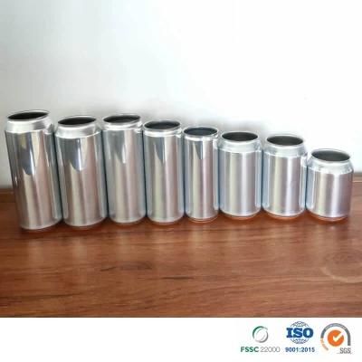 Customized Printed Empty Soft Drink Epoxy or Bpani Lining Sleek 330ml Aluminum Can