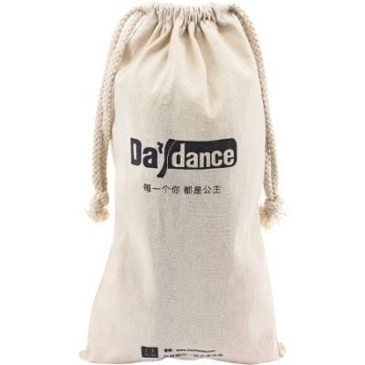 Custom Imprinted Canvas Drawstring Shoe Bag