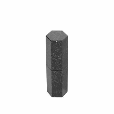 Cool Fashion 4.3G High Quality Black Lipgloss Glass Tubes Black Plastic Empty Lipstick Tube Container Lipstick Packaging