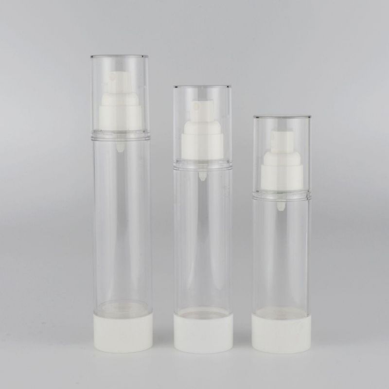 in Stock 80ml 100ml 120ml Mini Atomizer White Head Mist Airless Spray Bottle Packaging Cosmetic Airless Pump Bottle