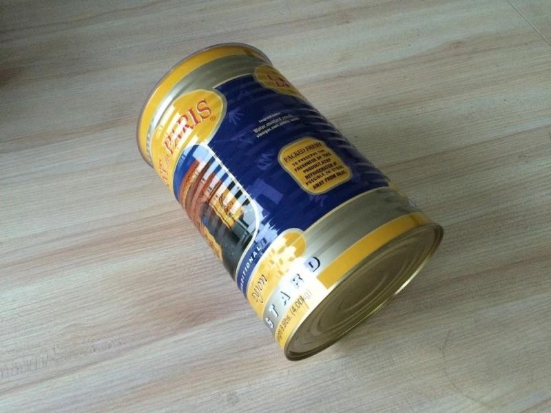 Round 3_PC Tin Can for Mustard Packing