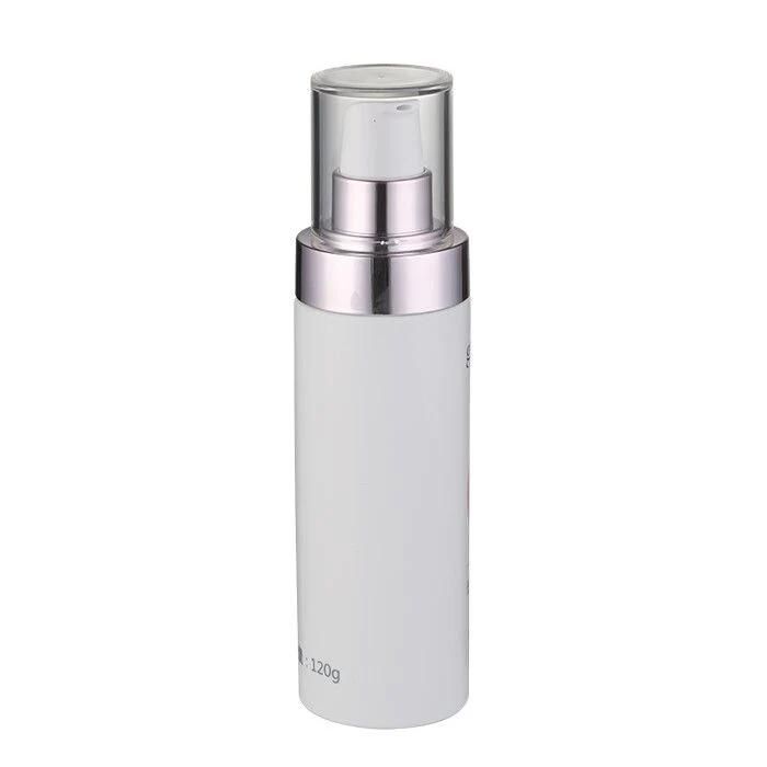 150ml White Round Plastic Potion Personal Care Lotion Bottle with Label Printing