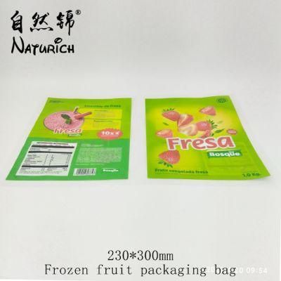 Digital Printing 1kg Frozen Fruit Packaging Bag Food Packaging Mylar Bag