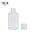 2oz 60ml Pet Transparent Sanitizer Gel Bottle Flip Caps Small Bottles Container Package