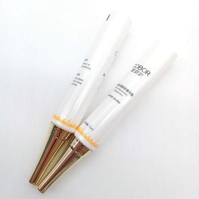 Cosmetics Cream Lotion Eye Cream Plastic Tube with Golden Cap