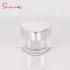 Latest Design 20g Empty Cosmetic Packaging Unique Shape Luxury Cream Acrylic Skincare Container Plastic Jar