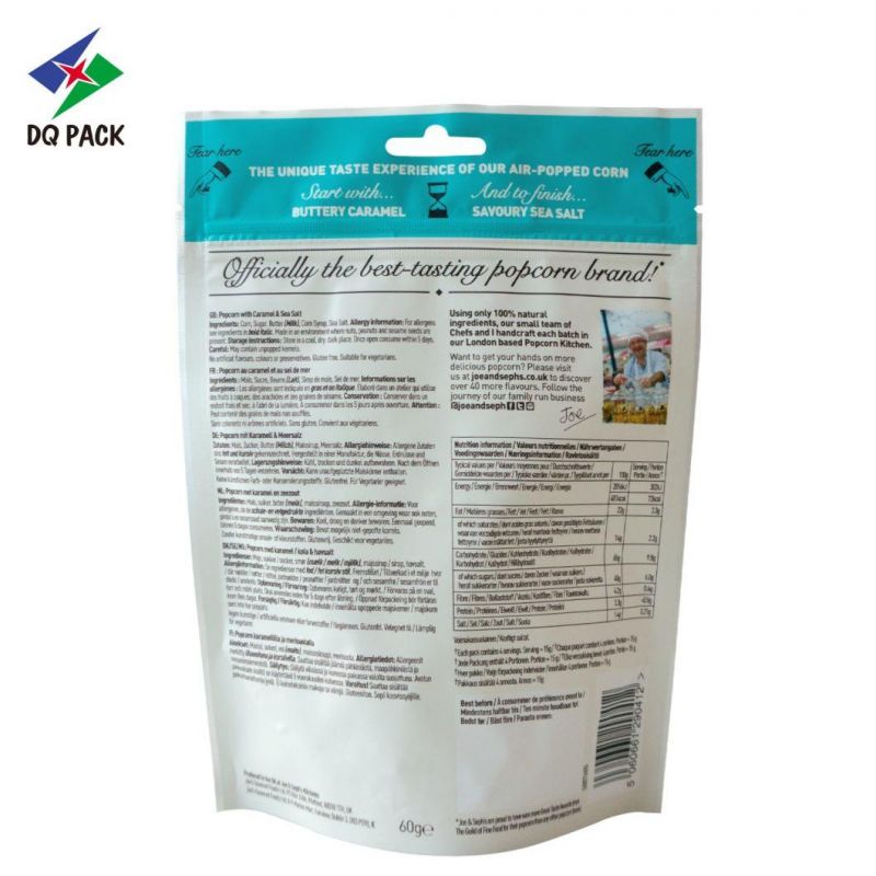 Stand up Plastic Zipper Bag