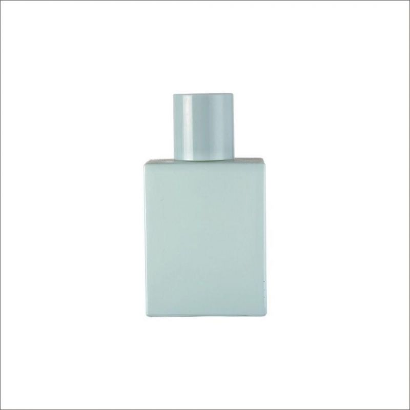 50ml Square Perfume Bottle Candy Color Spray Glass Bottle Can Be Customized Color